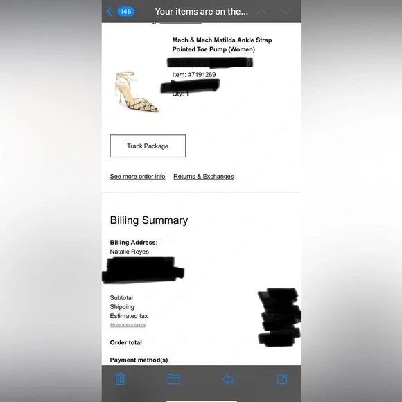 NWT SOLD OUT MACH & MACH Matilda Ankle Strap Pointed Toe Pump 38.5 - Picture 15 of 15